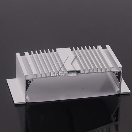 Buy cheap Little Scratch LED Aluminium Profile T3-T8 Temple Big LED Bar 60-80um Powder Coating from wholesalers