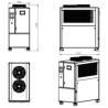 Buy cheap DN25 10HP Industrial Chilling Equipment For Battery Pack from wholesalers