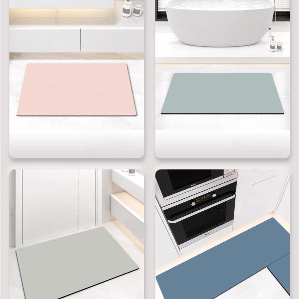 Buy cheap Waterproof Heat Resistant Diatom Mat for Modern Living Room Door Floor in Bathroom from wholesalers