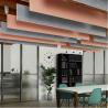 Buy cheap Polyester Fiber Rectangular Acoustic Ceiling Board Sound Absorbing Decorative from wholesalers