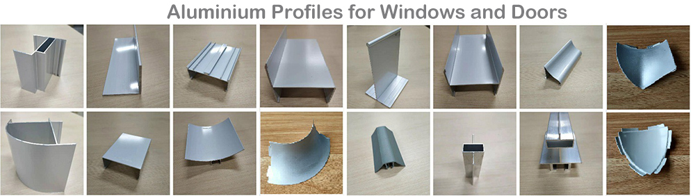 Aluminium Window Profiles T5 Temper Services Manufactured 90 Series 4