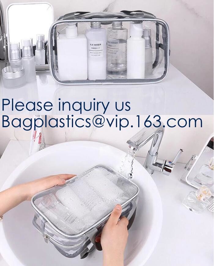 Holographic Makeup Bag Iridescent Cosmetic Bag Hologram Clutch Large Toiletries Pouch Holographic Handy Makeup Pouch Wri