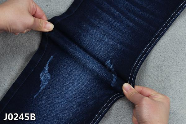 Buy cheap Vortex Spinning Yarn Stretch Cotton Denim Fabric 3/1 Weave Sanforizing from wholesalers