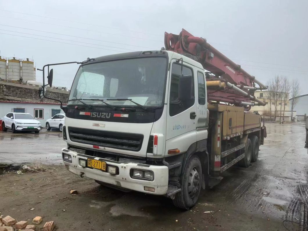 Used Heavy Machinery Putzmeister Zoomlion Concrete Boom Pump Truck
