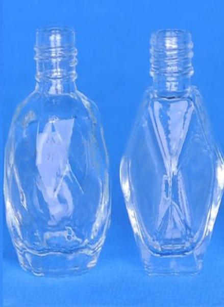 Buy cheap High quality Cosmetic bottles empty nail polish bottle with brush made in China various size various colors from wholesalers