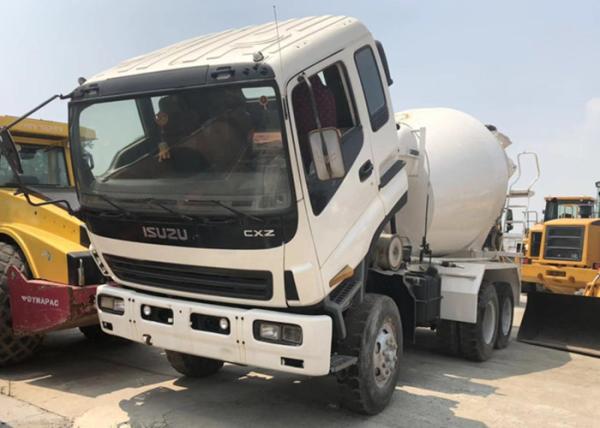 Buy cheap 2012 Used Construction Machinery ISUZU Concrete Mixer Truck 3kw/6hp Mixing Power from wholesalers