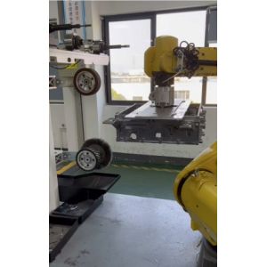 Buy cheap Automated Robot Deburring Machine High Precision Deburring Robotic Arm from wholesalers
