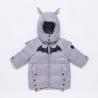 Buy cheap Winter Coats Detachable Cap Bat Design Sense Clothes Children Red Black Boys Lightweight Down Jacket from wholesalers