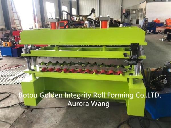 Buy cheap IBR Metal Roofing Roll Former 380V 50HZ Shape Steel Structure from wholesalers