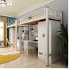 Buy cheap Mail packing Y Modern School Dormitory Bedroom Furniture Set Loft Metal Bunk Bed With Desk from wholesalers