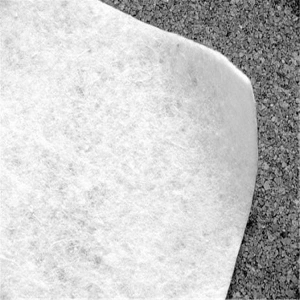 Non Woven Needle Punched Polyester Geotextiles 0.9-5mm Thick For Highway Railway