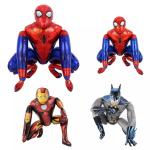 Wholesal New Desgin Cartoon Character Super Hero Foil Balloons 3D Giant