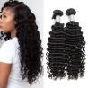 Buy cheap Peruvian Deep Wave Hair 100% Human Hair Weave Peruvian Curly Hair Extensions from wholesalers