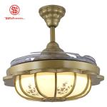 30000hours 5250lm Bladeless Led Ceiling Fan With Foldable Blades