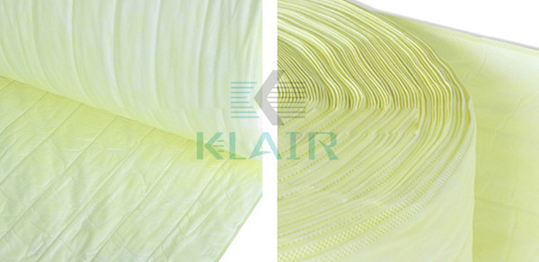 Rolls Bag Air Filters Material Ultrasonic Welded Leakage Free F5 F6 F7 F8 F9