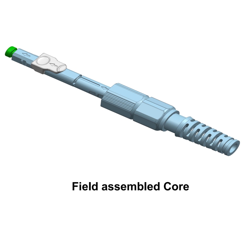 IP68 Waterproof FTTA Optical Fiber Connector Compatible with Huawei 9 9 in 1 Slim Design 1