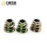 Buy cheap Zinc Alloy Furniture Insert Nut Connector M4x8 Cold Galvanized from wholesalers