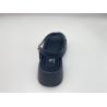 Buy cheap Women black bottomed sandals with rhinestone genuine leather in summer from wholesalers