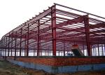 Ready Made Steel Structure Warehouse Workshop / Industrial Building Construction