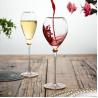 Buy cheap Gold Rim Lead Free Crystal Wine Glasses Dishwasher Safe 520ml from wholesalers