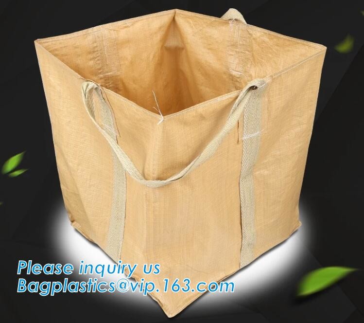 100% New Virgin Polypropylene PP Woven Big Bulk Bag Jumbo Bag FIBC For Packing Sand 1 Ton 1.5 Ton 2 Ton Made In package
