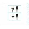 Buy cheap Wire Cutting Stripping Plug Crimping Machine 2 Pins Cores Flat Cable from wholesalers