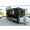 Buy cheap Hot Dog Donut Hamburger food trailer Ice Cream Juice Snack Vending Mobile Camp Catering from wholesalers