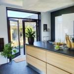 Powder Coated Aluminum Hinged Door Heat Insulation