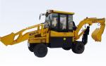 4WD heavy wheel loader with backhoe 7000kg WZ30-25 80kw / 110HP Power