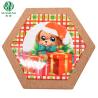Buy cheap Custom Hot Sale Hexagon Cork Placemat Ceramic Natural Cork Trivets from wholesalers