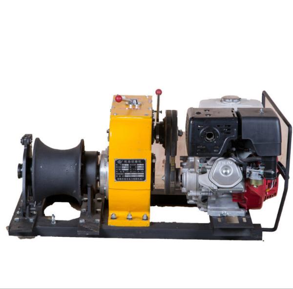 Buy cheap Power Construction Portable Capstan Winch , Hoist Pole Setting 8 Ton Winch from wholesalers