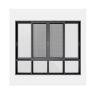 Buy cheap 2.2mm Wall Thickness Aluminum Sliding Windows High Durability And Aluminum Frame from wholesalers