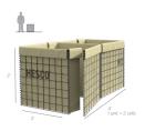 Mil 2 Defensive Barrier Hot Galvanized Fireproof