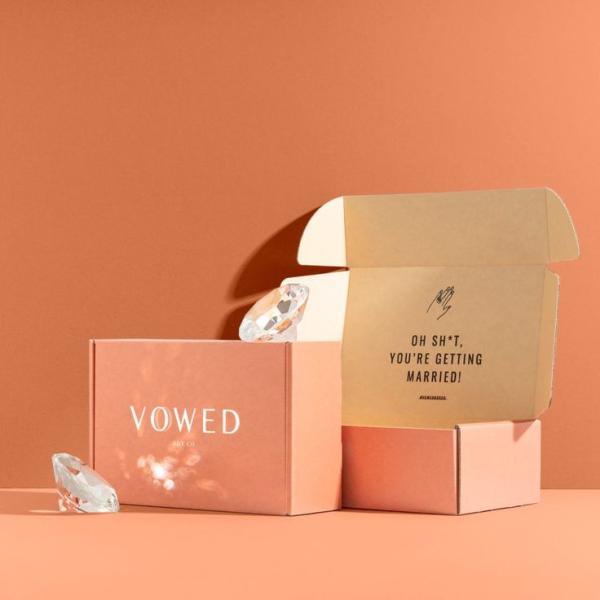 Buy cheap Full Color Single View Mailer Shipping Box Digital Printing Cardboard Paper Box from wholesalers