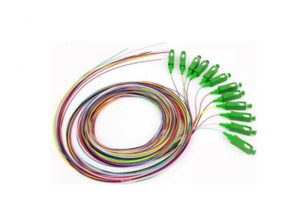 Buy cheap Durable 12 Core Fanout Pigtail Single - Mode Bunch Ribbon Fiber Optic Cable from wholesalers