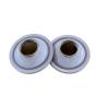 Buy cheap OEM 60mm Diameter Tinplate Can Lids High Pressure Aerosol Can Tops White Color from wholesalers
