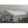Buy cheap Outdoor Industrial Warehouse Tent Aluminum Structure Waterproof 100 km / h Wind Resistance from wholesalers