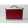Buy cheap PU Leather Watch Carry Case For 42 Watches With Pillows Portable Aluminum Suitcases from wholesalers
