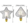 Buy cheap S135 E27 Five-pointed Star LED Retro Edison Bulbs 220V 2W 4W Led Filament Bulb from wholesalers