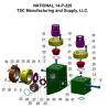 Buy cheap National 14P220 W/ FAST CHANGE VALVE COVERS mud pump fluid end liner, zirconia liner, pistons, valves and seats from wholesalers