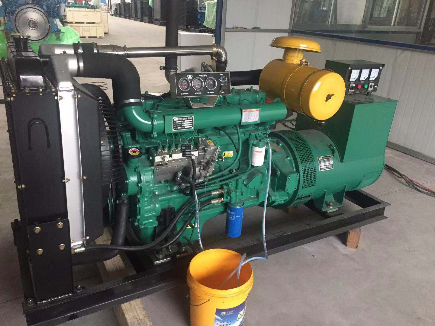 Water Cooling System 150KW Weifang Diesel Generator Set for Real Estate Backup Power Supply and Self Start