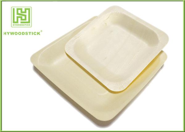 Quality Nice Disposable wooden Plates Bulk For Wedding Dinner Wear - Resistant for sale