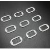 Buy cheap Decorative Nylon Coated Metal Bra Strap Buckle 15mm Bra Rings from wholesalers