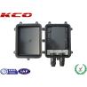 Buy cheap Wallmounted 1 Input 1 Output 6 Cores Mini Fiber Optic Splice Closure PP from wholesalers