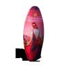 Buy cheap Attractive Tension Fabric Trade Show Displays Stylish Surf Board Shape from wholesalers