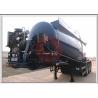 Buy cheap Waterproof Dry Bulk Cargo Trailer , Dry Bulk Cement Trailers With Fluidized Belt from wholesalers