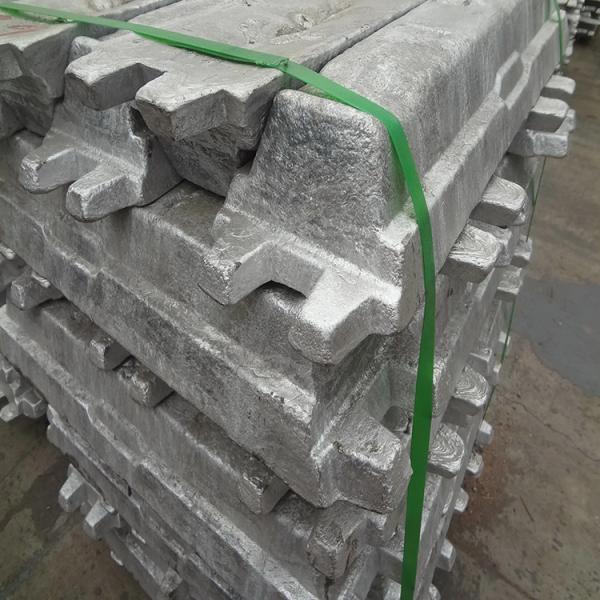 Buy cheap 99.7% High Pure Aluminum Ingot A7 Surface Smooth For Melting Ingot from wholesalers