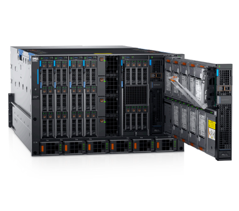 7U Dell EMC Storage Server PowerEdge MX7000 Enclosure Modular