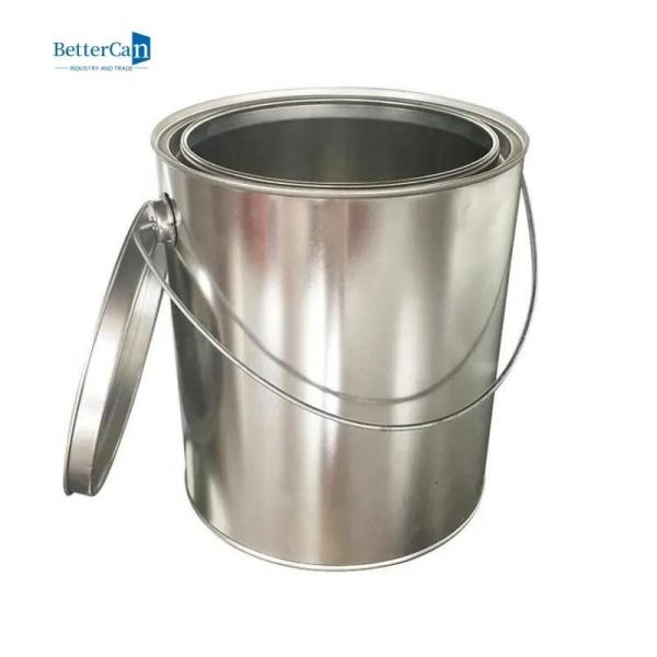 Buy cheap 3.7L Car Paint Tin Packaging 1 Gallon Tin Can With Lever Lids from wholesalers
