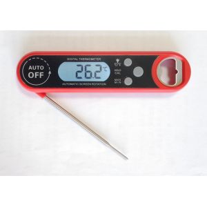 Lcd Display Electronic Meat Thermometer / Barbecue Smoker Thermometer Probe